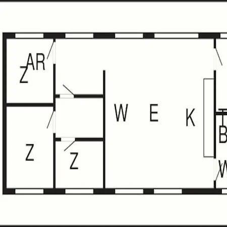 Four-bedroom In 4 Aalbaek